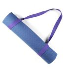Gym Yoga Alat Peraga Adjustable Yoga Mat Strap Mat Sling Pembawa Sabuk Bahu Latihan pemasok