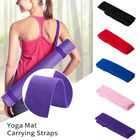 Multi fungsi Yoga Alat Peraga Adjustable Elastis Olahraga Yoga Mat Membawa Tali pemasok
