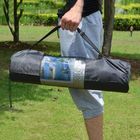 Hitam Yoga Mat Carry Bag Latihan Kebugaran Pembawa Nylon Mesh Pusat Adjustable Membawa Tas Olahraga pemasok