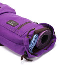 Kapasitas besar Yoga Mat Carry Bag Carrier Kanvas Tahan Lama Katun Yoga Pilates Ransel pemasok
