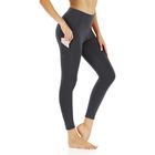 Polyester Gym Yoga Celana Kebugaran Legging Olahraga Celana Ketat Slim Menjalankan Olahraga Celana Olahraga pemasok