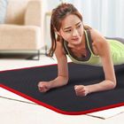 10mm Tebal Yoga Mat Latihan / Non Slip Gym Kebugaran Mat Dengan Yoga Bag &amp; Strap pemasok