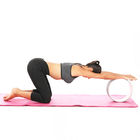 TPE Yoga Roda Rol Kebugaran Pilates Lingkaran Pinggang Bentuk Gym Workout Kembali Alat Pelatihan pemasok