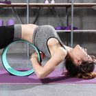 TPE Yoga Roda Rol Kebugaran Pilates Lingkaran Pinggang Bentuk Gym Workout Kembali Alat Pelatihan pemasok