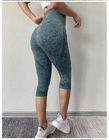 Tinggi Elastis Gym Yoga Celana Workout Gym Legging Sport Wanita Kebugaran Seamless Sport Legging pemasok