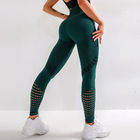 Elastis Pinggang Gym Yoga Celana Legging Olahraga Kebugaran Tights untuk Slim / Menjalankan pemasok