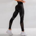 Elastis Pinggang Gym Yoga Celana Legging Olahraga Kebugaran Tights untuk Slim / Menjalankan pemasok