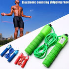 Fashion Jump Rope Adjustable, Profesional Jump Rope 2,9 m Panjang Dengan Elektronik Counter pemasok